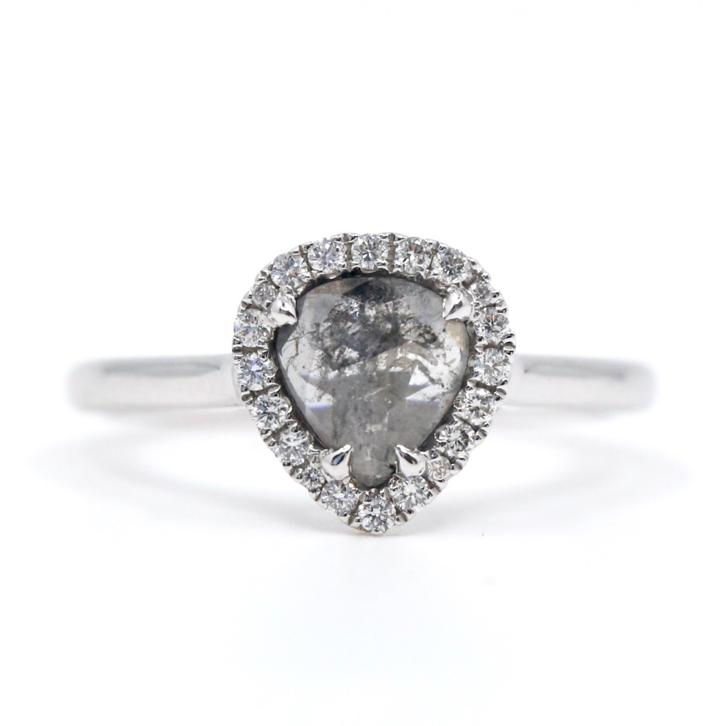 Paris Pear Brilliant Diamond Ring